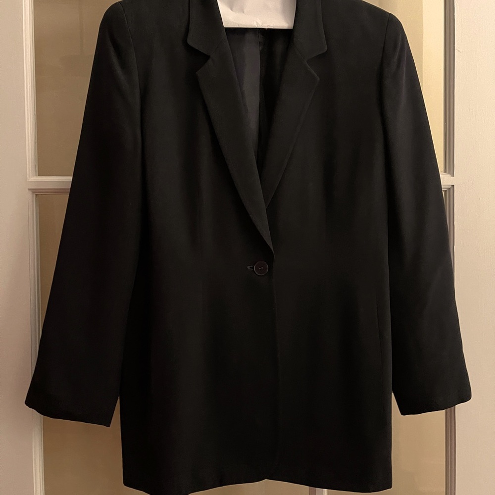 Black Blazer by Josephine Chaus